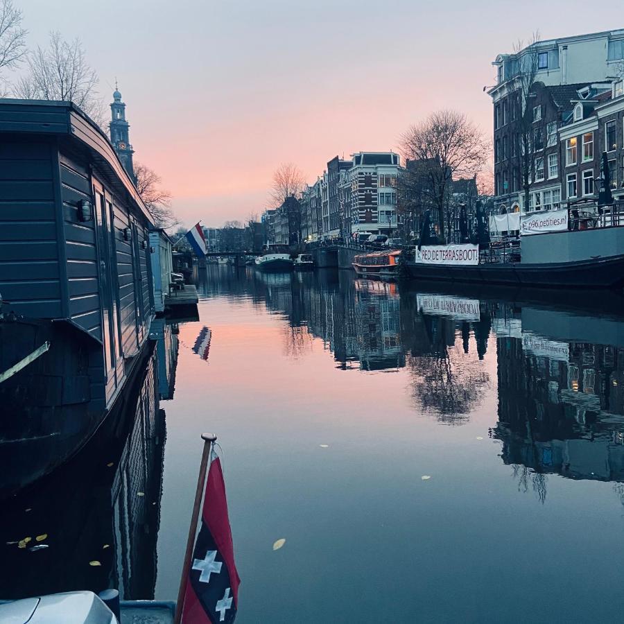 Houseboat Bonnie Bed & Breakfast Amsterdam Ngoại thất bức ảnh